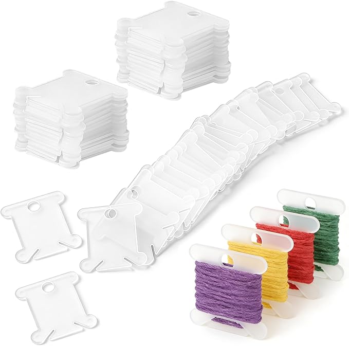 YiliYa 300 Stück Plastik Stick