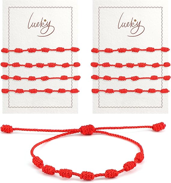 YiliYa Pack of 8 Rotes Armband